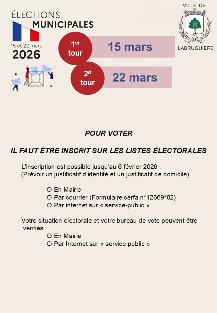 CARTE ELECTORALE A4