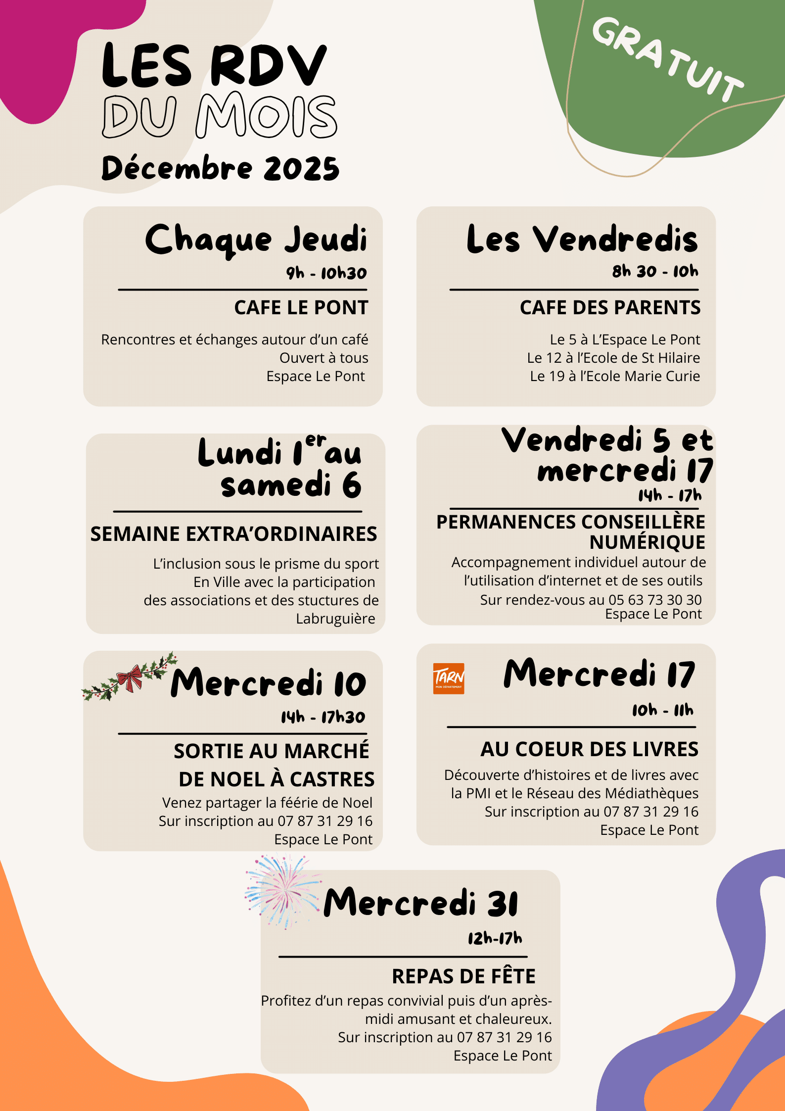 PROGRAMME DECEMBRE2